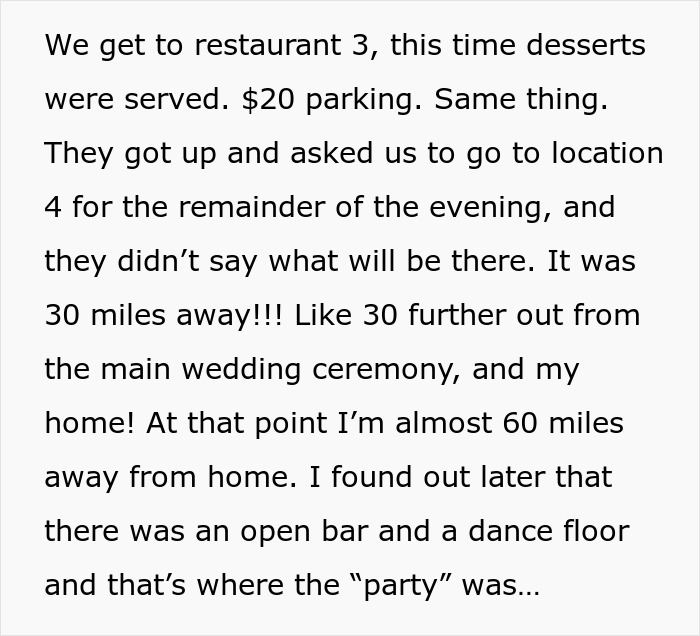 Couple Plan A 4-Venue Wedding Across LA, Guests Get Tired Of Driving And Start Heading Home Couple Plan A 4-Venue Wedding Across LA, Guests Get Tired Of Driving And Start Heading Home