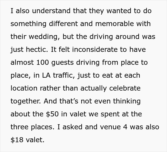 Couple Plan A 4-Venue Wedding Across LA, Guests Get Tired Of Driving And Start Heading Home Couple Plan A 4-Venue Wedding Across LA, Guests Get Tired Of Driving And Start Heading Home