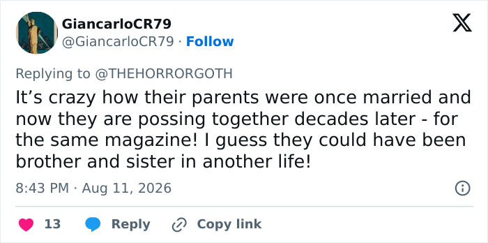 Wild Reactions As Cindy Crawford And Richard Gere’s Kids Recreate Their Parents’ Iconic Vogue Moment Wild Reactions As Cindy Crawford And Richard Gere’s Kids Recreate Their Parents’ Iconic Vogue Moment