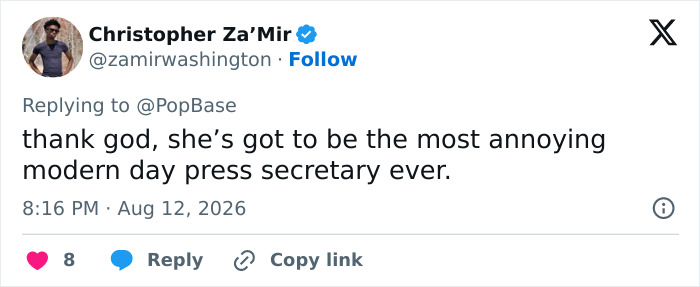 Karoline Leavitt’s Sudden Exit As Press Secretary Raises Scrutiny Weeks After She Returned From Maternity Leave