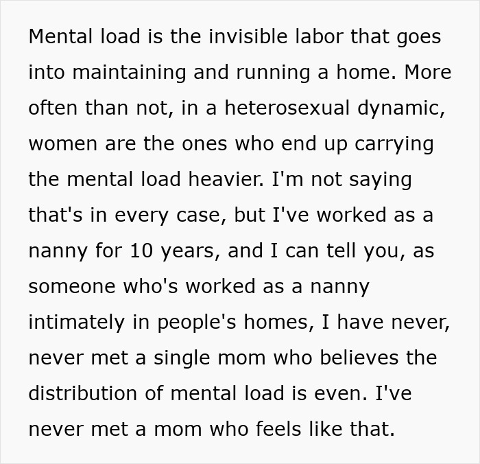 Woman’s Viral Take On Mental Load In Relationships Leaves Men Angry And Women Feeling Seen Woman’s Viral Take On Mental Load In Relationships Leaves Men Angry And Women Feeling Seen