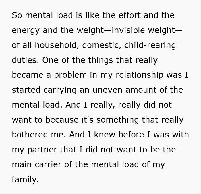 Woman’s Viral Take On Mental Load In Relationships Leaves Men Angry And Women Feeling Seen Woman’s Viral Take On Mental Load In Relationships Leaves Men Angry And Women Feeling Seen