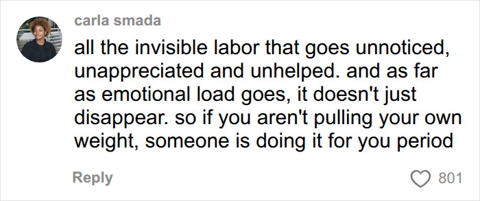 Woman’s Viral Take On Mental Load In Relationships Leaves Men Angry And Women Feeling Seen Woman’s Viral Take On Mental Load In Relationships Leaves Men Angry And Women Feeling Seen