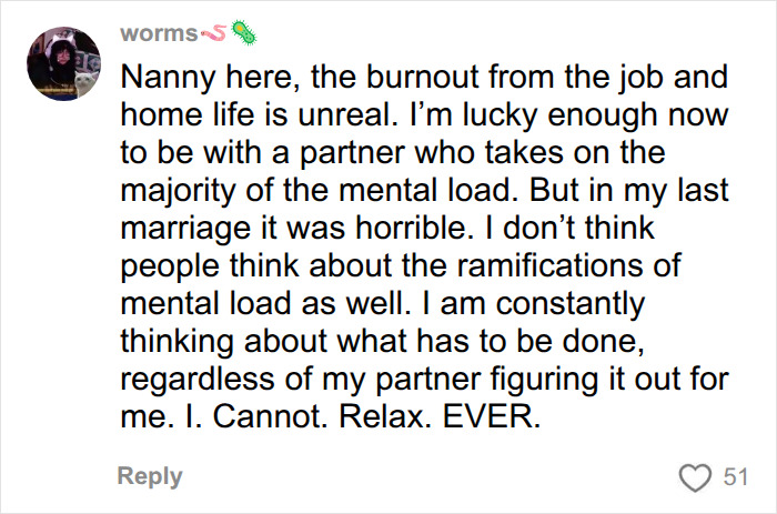 Woman’s Viral Take On Mental Load In Relationships Leaves Men Angry And Women Feeling Seen Woman’s Viral Take On Mental Load In Relationships Leaves Men Angry And Women Feeling Seen