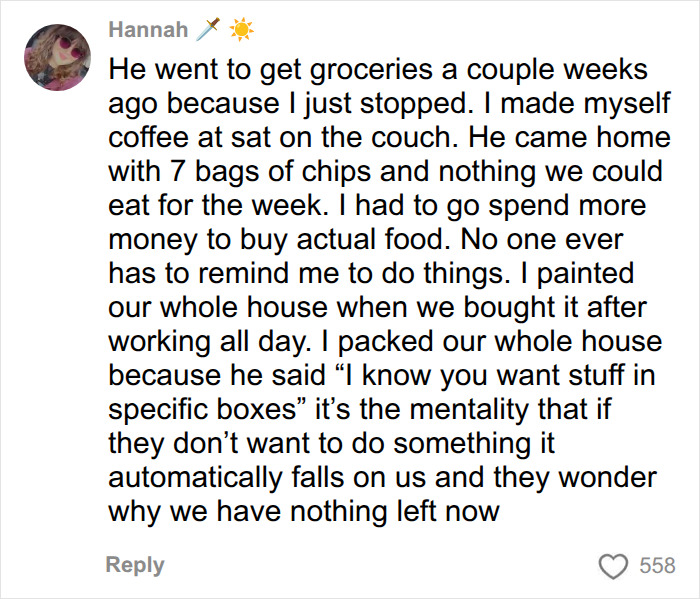 Woman’s Viral Take On Mental Load In Relationships Leaves Men Angry And Women Feeling Seen Woman’s Viral Take On Mental Load In Relationships Leaves Men Angry And Women Feeling Seen