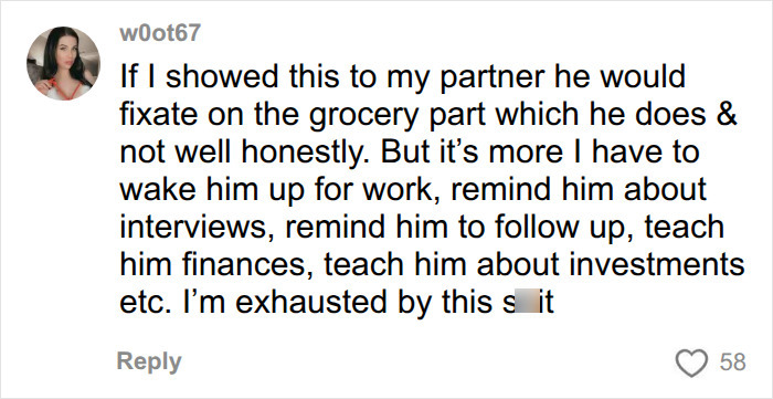Woman’s Viral Take On Mental Load In Relationships Leaves Men Angry And Women Feeling Seen Woman’s Viral Take On Mental Load In Relationships Leaves Men Angry And Women Feeling Seen