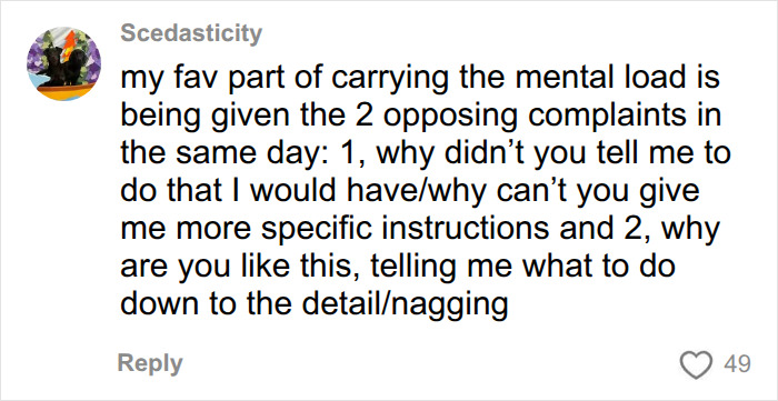Woman’s Viral Take On Mental Load In Relationships Leaves Men Angry And Women Feeling Seen Woman’s Viral Take On Mental Load In Relationships Leaves Men Angry And Women Feeling Seen