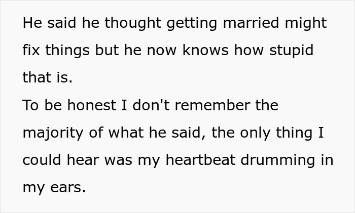 Man Leaves Fiancée Days Before Wedding With A One-Way Ticket And Barely Any Explanation Man Leaves Fiancée Days Before Wedding With A One-Way Ticket And Barely Any Explanation