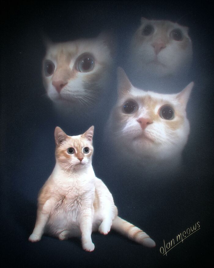 These Artists Give People’s Pets The Hilarious Over-The-Top ’80s Portrait Treatment (49 Pics) These Artists Give People’s Pets The Hilarious Over-The-Top ’80s Portrait Treatment (49 Pics)