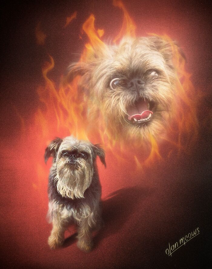 These Artists Give People’s Pets The Hilarious Over-The-Top ’80s Portrait Treatment (49 Pics) These Artists Give People’s Pets The Hilarious Over-The-Top ’80s Portrait Treatment (49 Pics)