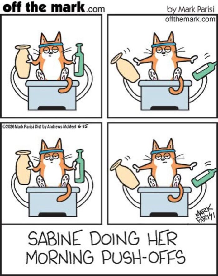 Hilarious Life With Cats Perfectly Captured In 36 New Comics By Mark Parisi Hilarious Life With Cats Perfectly Captured In 36 New Comics By Mark Parisi