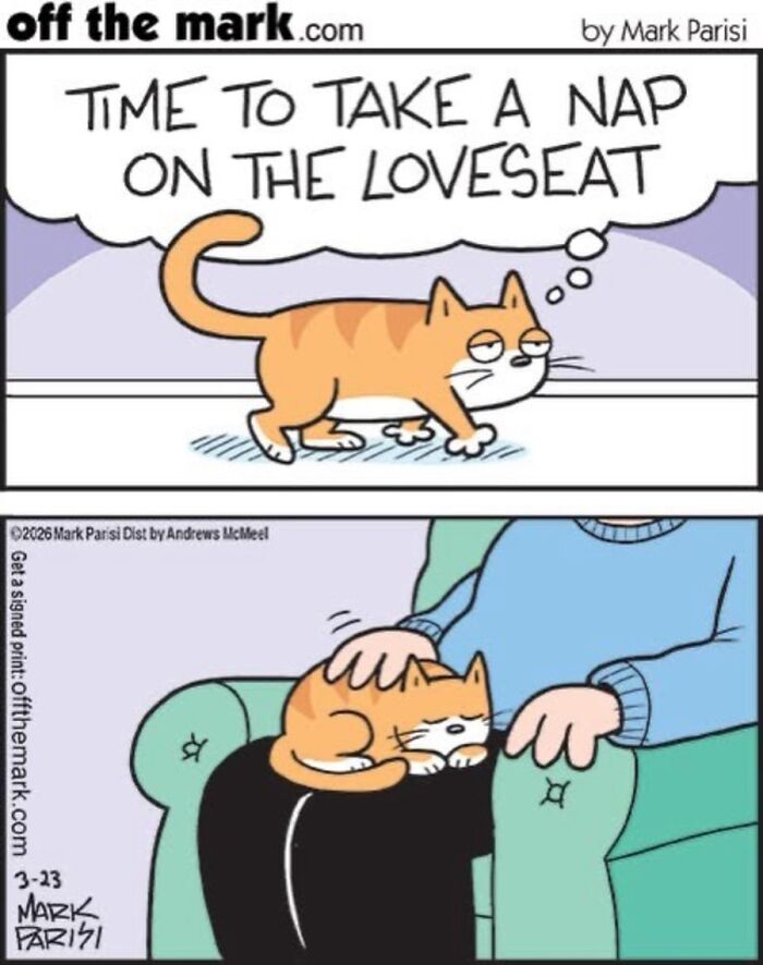 Hilarious Life With Cats Perfectly Captured In 36 New Comics By Mark Parisi Hilarious Life With Cats Perfectly Captured In 36 New Comics By Mark Parisi