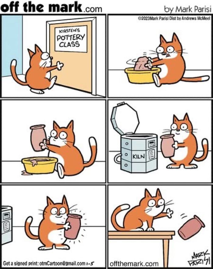 Hilarious Life With Cats Perfectly Captured In 36 New Comics By Mark Parisi Hilarious Life With Cats Perfectly Captured In 36 New Comics By Mark Parisi
