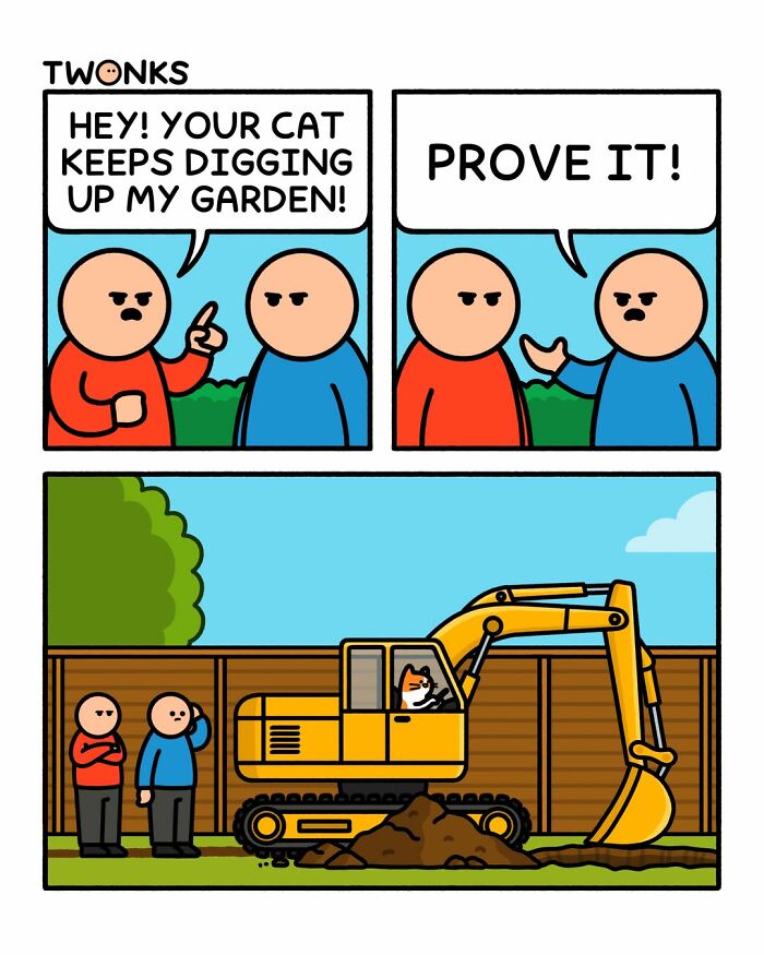 23 Ridiculously Absurd And Funny Cat Comics By Cartoonist Steve Nelson