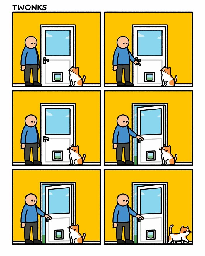 23 Ridiculously Absurd And Funny Cat Comics By Cartoonist Steve Nelson
