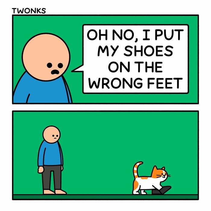 23 Ridiculously Absurd And Funny Cat Comics By Cartoonist Steve Nelson