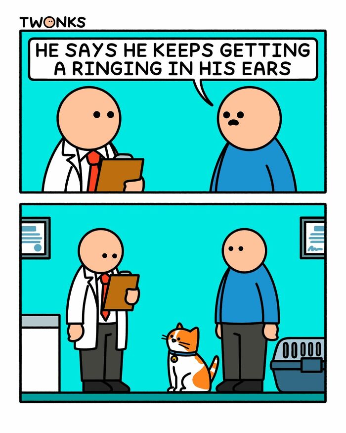 23 Ridiculously Absurd And Funny Cat Comics By Cartoonist Steve Nelson