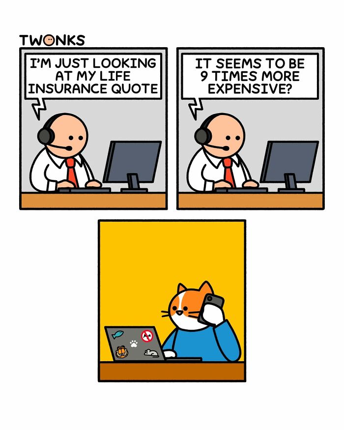 23 Ridiculously Absurd And Funny Cat Comics By Cartoonist Steve Nelson