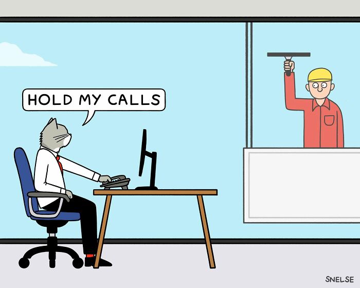 23 Ridiculously Absurd And Funny Cat Comics By Cartoonist Steve Nelson