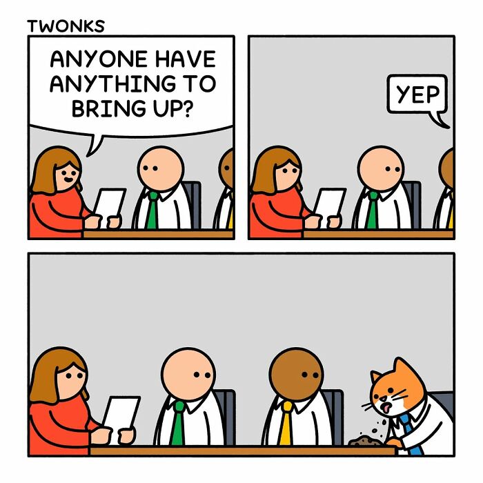 23 Ridiculously Absurd And Funny Cat Comics By Cartoonist Steve Nelson