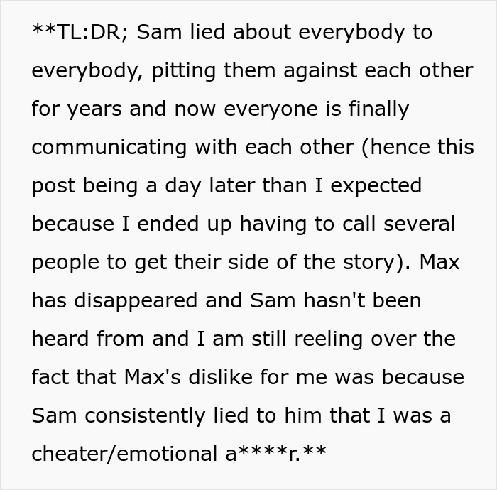 Man Spends Years Playing His Friends Against Each Other, Until His Ex-Girlfriend Sends The Receipts Man Spends Years Playing His Friends Against Each Other, Until His Ex-Girlfriend Sends The Receipts