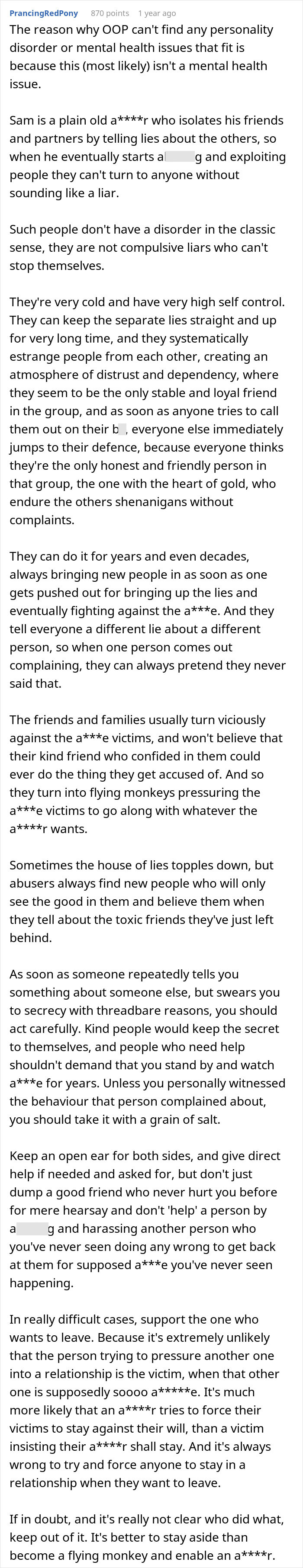 Man Spends Years Playing His Friends Against Each Other, Until His Ex-Girlfriend Sends The Receipts Man Spends Years Playing His Friends Against Each Other, Until His Ex-Girlfriend Sends The Receipts