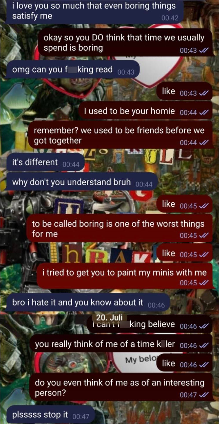 BF Calls His Nights With GF Boring, She Realizes Their Cozy Relationship May Not Feel Same To Him BF Calls His Nights With GF Boring, She Realizes Their Cozy Relationship May Not Feel Same To Him