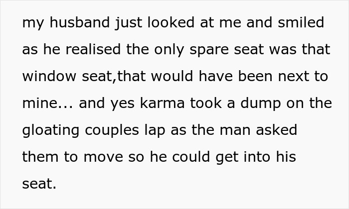 Elderly Passengers Get Stuck Next To A Very Large Man On A Plane, Regret Stealing Couple’s Seats Elderly Passengers Get Stuck Next To A Very Large Man On A Plane, Regret Stealing Couple’s Seats