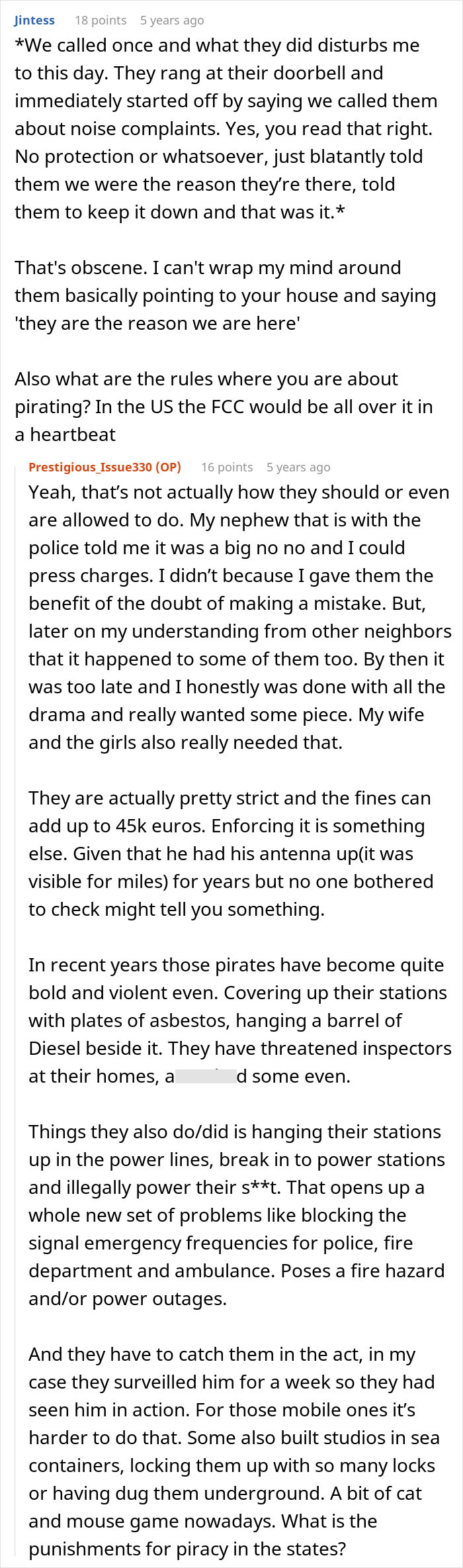 Rude Neighbor Blasts Radio Nightly, Disturbing New Parents, They Use His Illegal Antenna Against Him Rude Neighbor Blasts Radio Nightly, Disturbing New Parents, They Use His Illegal Antenna Against Him