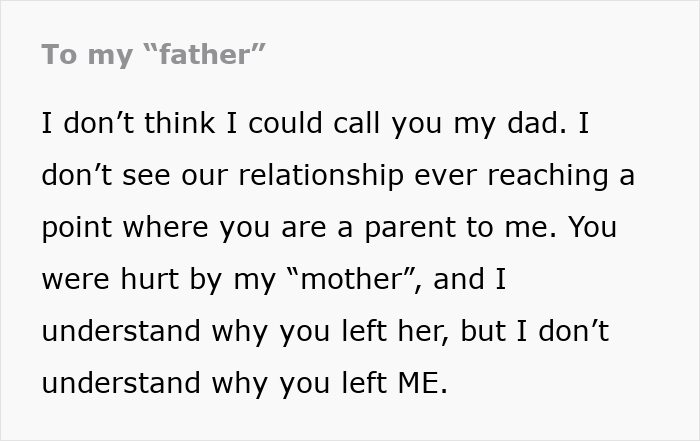 Adopted Woman Seeks Medical History From Biological Father, But His Furious Wife Blocks Her Attempts Adopted Woman Seeks Medical History From Biological Father, But His Furious Wife Blocks Her Attempts