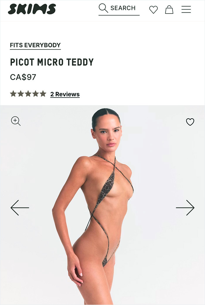 Influencer Challenges “Fits Everybody” Claim From Kim Kardashian’s Skims With Hysterical Thong Try-On Influencer Challenges “Fits Everybody” Claim From Kim Kardashian’s Skims With Hysterical Thong Try-On