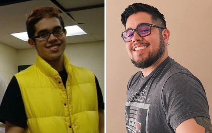69 Side-By-Side Photos That Show That People Changed For The Better Over Time 69 Side-By-Side Photos That Show That People Changed For The Better Over Time