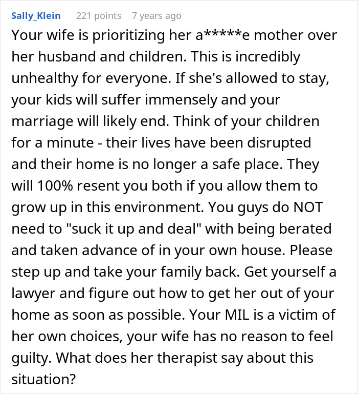 Man Hates Sacrificing His Family Life To Help Evil MIL, Can&rsquo;t Break The Hold She Has Over Her Daughter