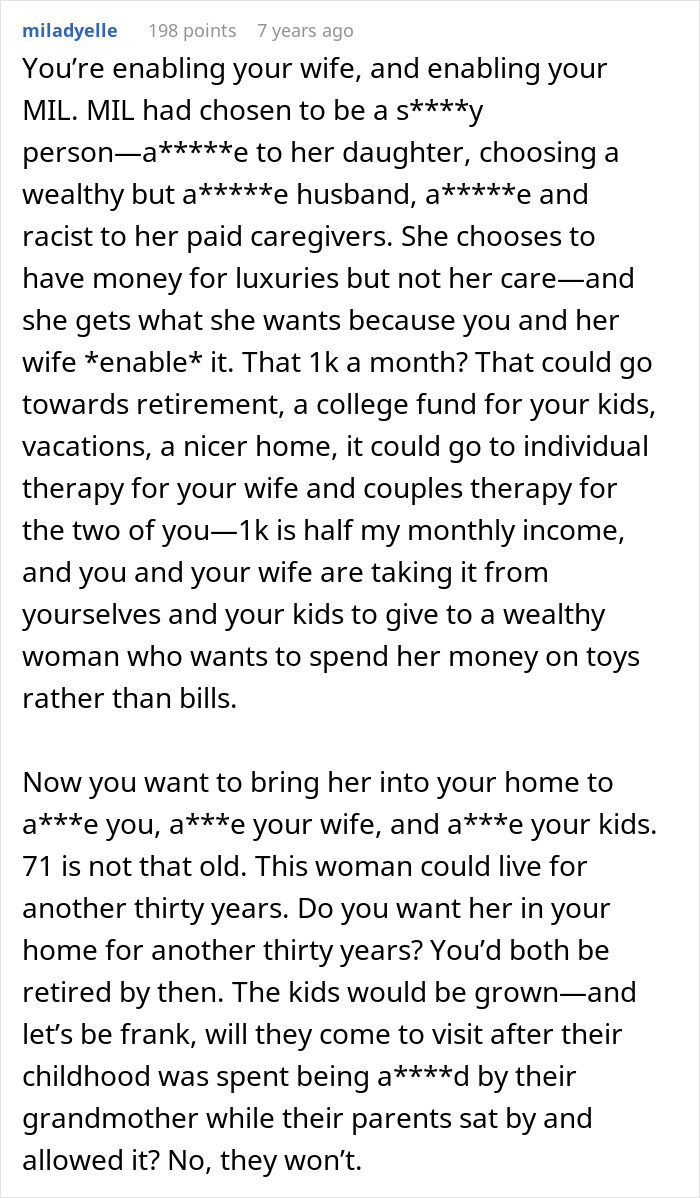 Man Hates Sacrificing His Family Life To Help Evil MIL, Can&rsquo;t Break The Hold She Has Over Her Daughter