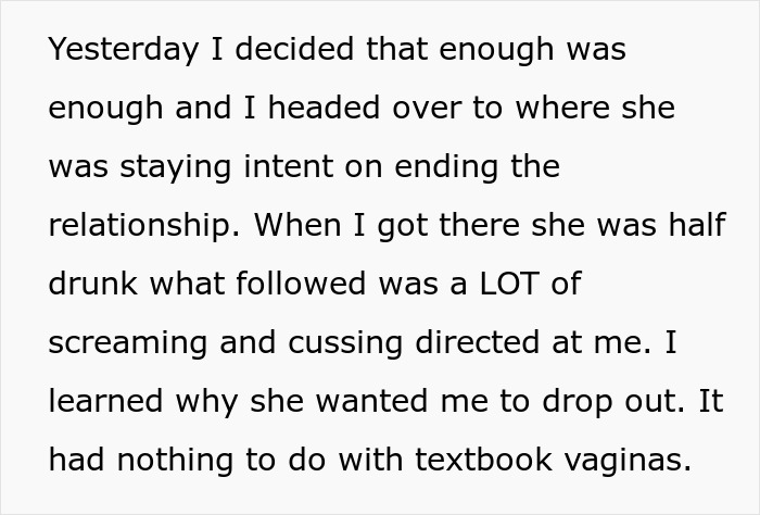 Jealous Fianc&eacute;e Tries To Sabotage Med Student’s Career, Uses A Diagram In His Book To Start A Fight