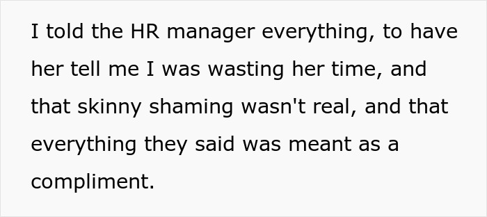 Woman Gets Bullied At Work Over Her Body, HR’s Response Leaves Her Completely Stunned Woman Gets Bullied At Work Over Her Body, HR’s Response Leaves Her Completely Stunned
