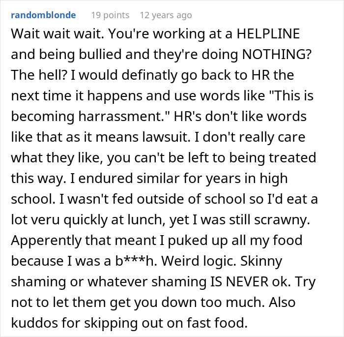Woman Gets Bullied At Work Over Her Body, HR’s Response Leaves Her Completely Stunned Woman Gets Bullied At Work Over Her Body, HR’s Response Leaves Her Completely Stunned
