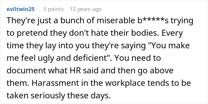 Woman Gets Bullied At Work Over Her Body, HR’s Response Leaves Her Completely Stunned Woman Gets Bullied At Work Over Her Body, HR’s Response Leaves Her Completely Stunned