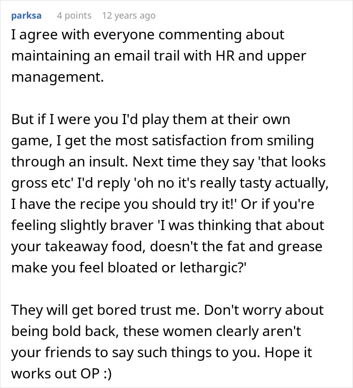 Woman Gets Bullied At Work Over Her Body, HR’s Response Leaves Her Completely Stunned Woman Gets Bullied At Work Over Her Body, HR’s Response Leaves Her Completely Stunned