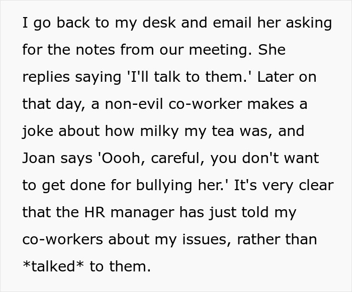 Woman Gets Bullied At Work Over Her Body, HR’s Response Leaves Her Completely Stunned Woman Gets Bullied At Work Over Her Body, HR’s Response Leaves Her Completely Stunned