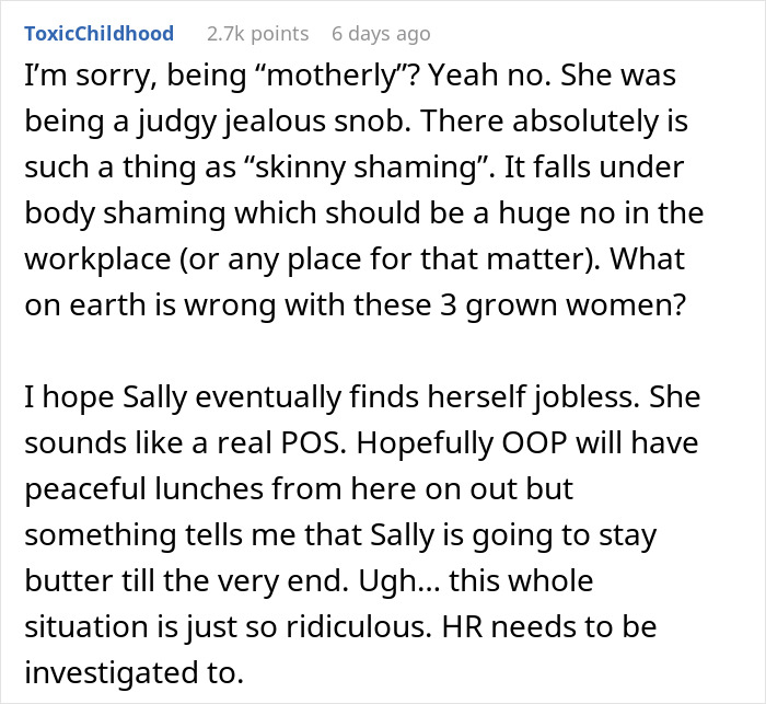 Woman Gets Bullied At Work Over Her Body, HR’s Response Leaves Her Completely Stunned Woman Gets Bullied At Work Over Her Body, HR’s Response Leaves Her Completely Stunned