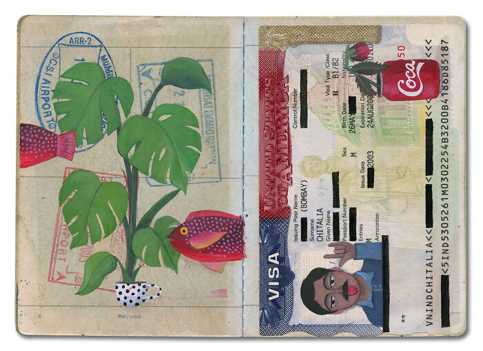This Artist Transformed Her Late Father’s Passport Into A Beautiful Memory Capsule (16 Pics) This Artist Transformed Her Late Father’s Passport Into A Beautiful Memory Capsule (16 Pics)