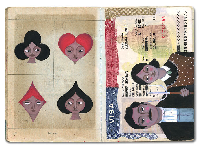 This Artist Transformed Her Late Father’s Passport Into A Beautiful Memory Capsule (16 Pics) This Artist Transformed Her Late Father’s Passport Into A Beautiful Memory Capsule (16 Pics)