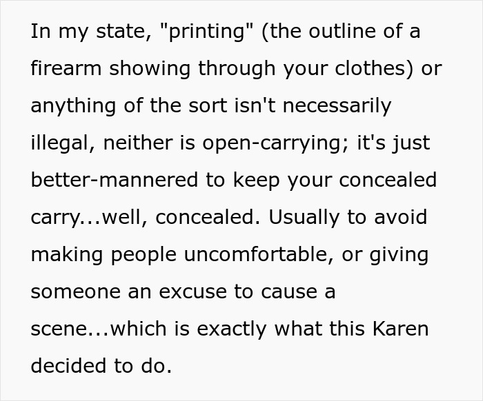Shopper Accused Of Having A Weapon To Threaten Karen, But She Ends Up Leaving In Handcuffs Instead Shopper Accused Of Having A Weapon To Threaten Karen, But She Ends Up Leaving In Handcuffs Instead