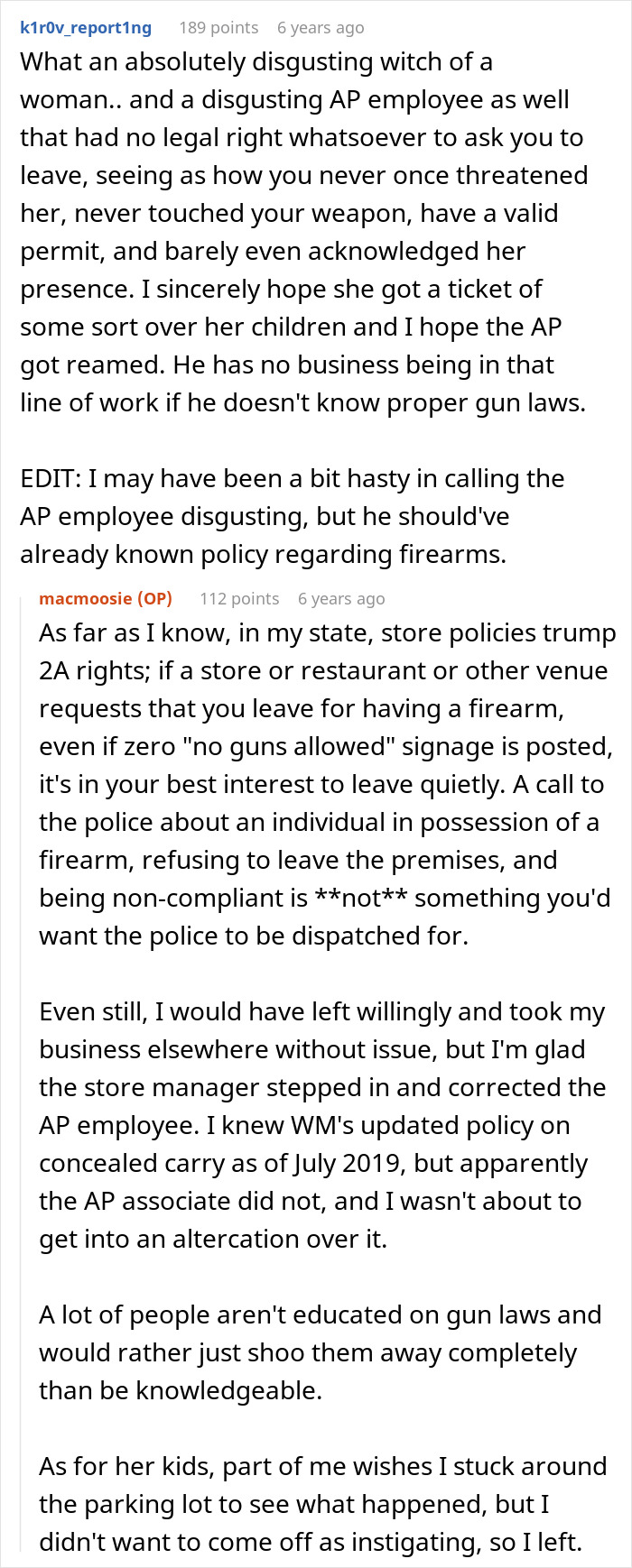 Shopper Accused Of Having A Weapon To Threaten Karen, But She Ends Up Leaving In Handcuffs Instead Shopper Accused Of Having A Weapon To Threaten Karen, But She Ends Up Leaving In Handcuffs Instead