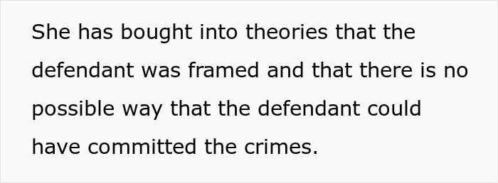 Wife Becomes Obsessed With Criminal Trial, Gets Mad When Hubby Refuses To Agree With Her Theory Wife Becomes Obsessed With Criminal Trial, Gets Mad When Hubby Refuses To Agree With Her Theory