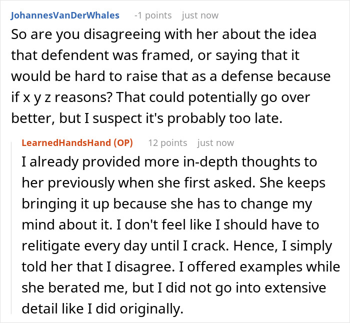 Wife Becomes Obsessed With Criminal Trial, Gets Mad When Hubby Refuses To Agree With Her Theory Wife Becomes Obsessed With Criminal Trial, Gets Mad When Hubby Refuses To Agree With Her Theory