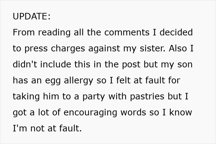 Woman’s Sister Deliberately Triggers Her Son’s Allergy, Claims She Was Making Him Stronger Woman’s Sister Deliberately Triggers Her Son’s Allergy, Claims She Was Making Him Stronger