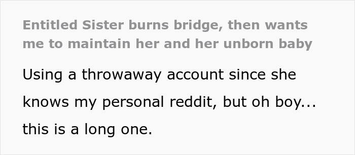 Half-Sis Taunts Woman Over Her Infertility, Months Later Decides She’d Make A Great Mom To Her Baby Half-Sis Taunts Woman Over Her Infertility, Months Later Decides She’d Make A Great Mom To Her Baby