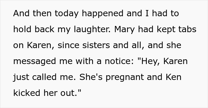 Half-Sis Taunts Woman Over Her Infertility, Months Later Decides She’d Make A Great Mom To Her Baby Half-Sis Taunts Woman Over Her Infertility, Months Later Decides She’d Make A Great Mom To Her Baby